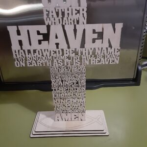 Our Father Prayer Cross