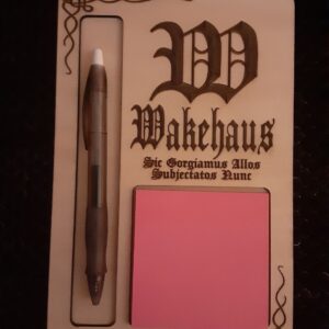 Personalized Pen and Post-it